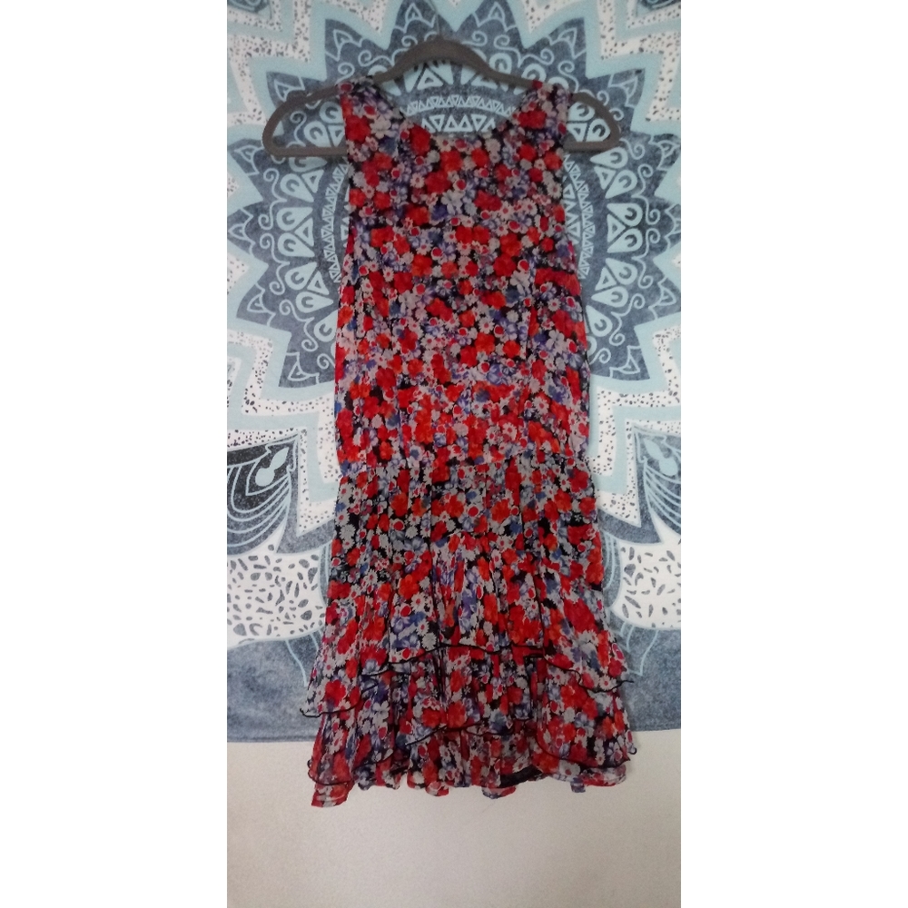 AQUA floral dress